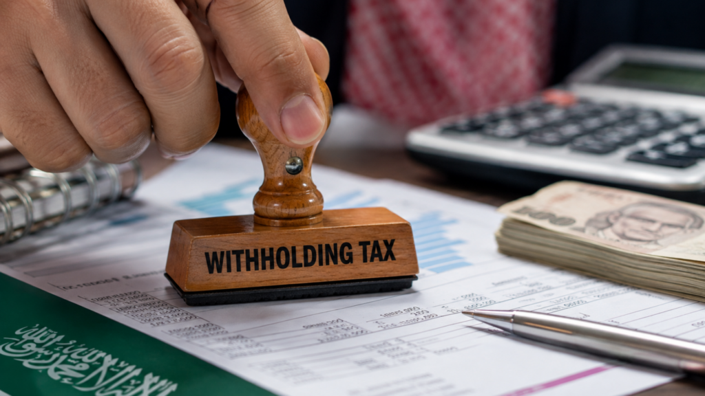 Withholding Tax in Saudi Arabia